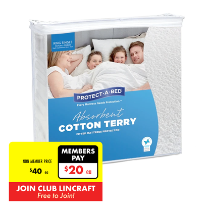 Protect-A-Bed Cotton Terry Protectors