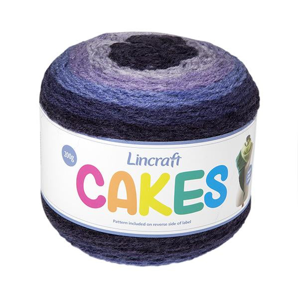 Lincraft Cakes Crochet & Knitting Yarn, 200g Acrylic Wool Blend Yarn