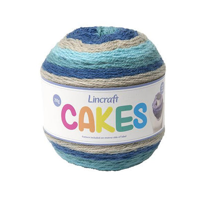 Lincraft Cakes Crochet & Knitting Yarn, 200g Acrylic Wool Blend Yarn