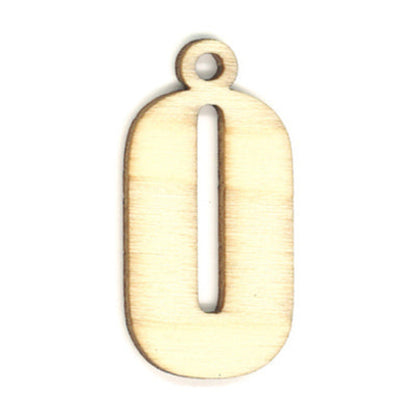 Small Plywood Number- 3.5cm