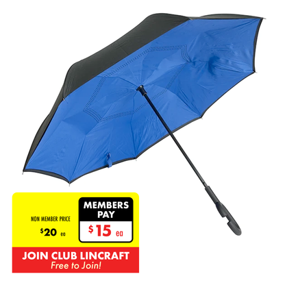 Smart Brolly Umbrella, Blue