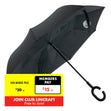 Smart Brolly Umbrella, Black