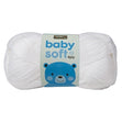 Lincraft Baby Soft Yarn 4ply, White- 100g Acrylic Nylon Blend Yarn