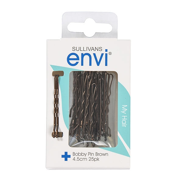 Bobby Pins, Black - 25pk - Envi