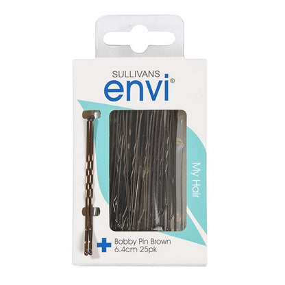 Bobby Pins, Black - 25pk - Envi