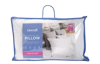Lincraft High & Soft Pillow