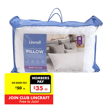 Lincraft Body Pillow