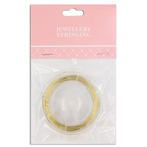 24g Stretch Thread, Gold- 10m- Sullivans