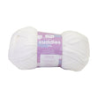 Makr Cuddles Yarn, White- 100g Polyester Yarn