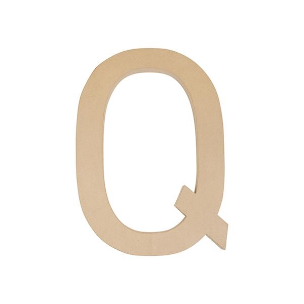 Makr Paper Mache, Jumbo Letter Q- 60cm