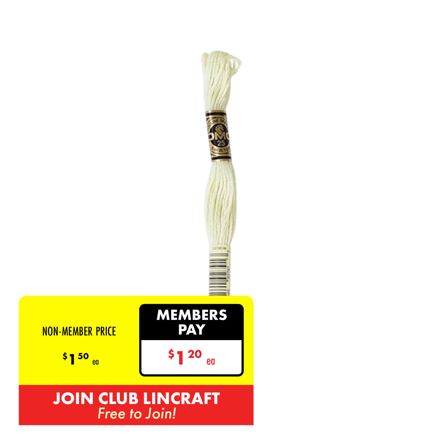 DMC Stranded Cotton Embroidery Thread 1-99