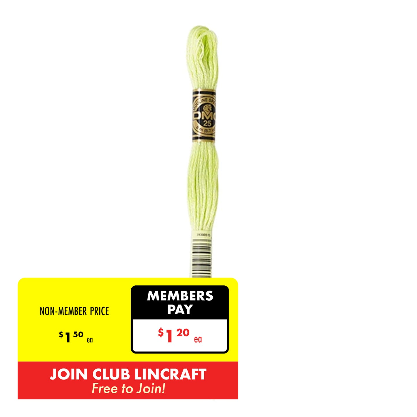 DMC Stranded Cotton Embroidery Thread 1-99