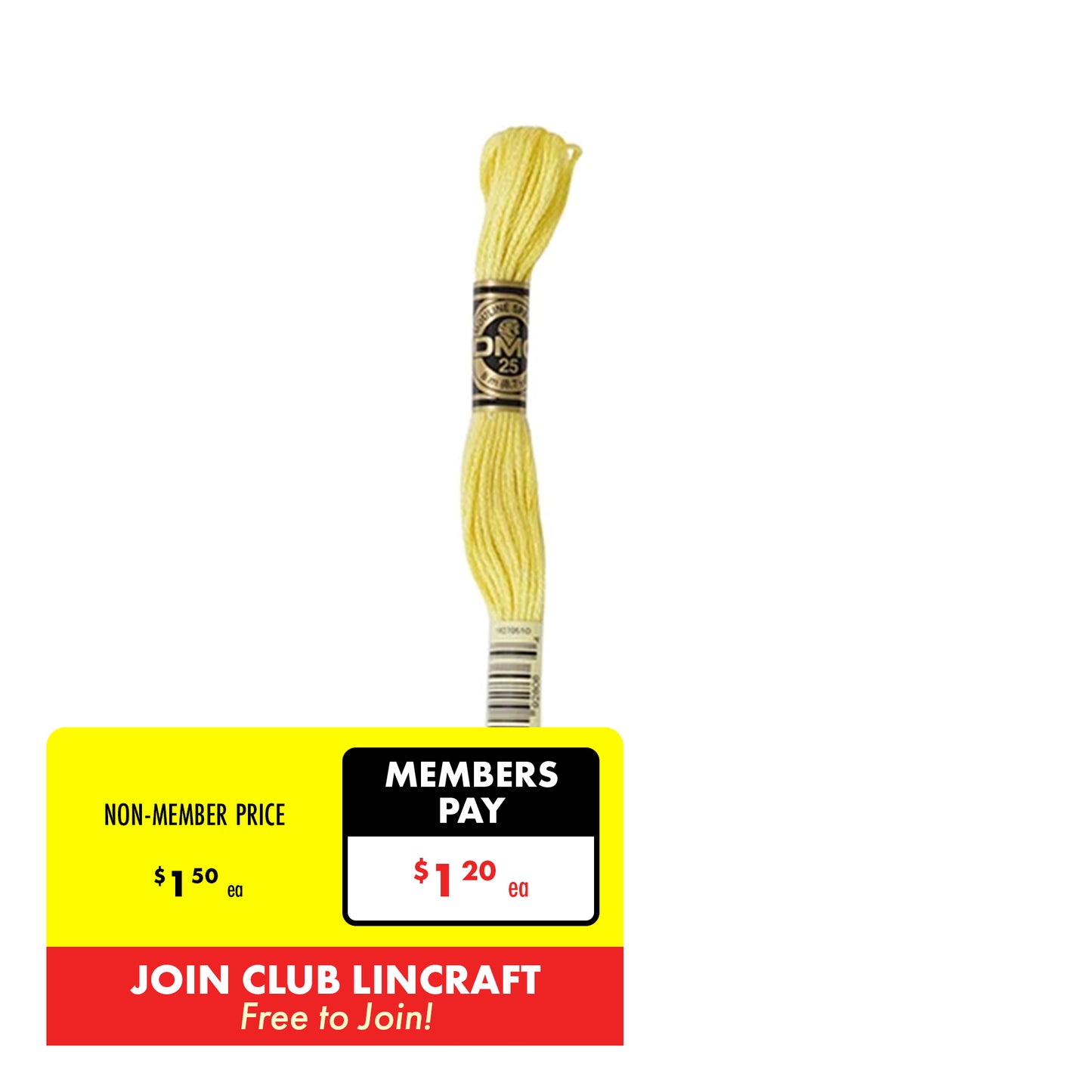 DMC Stranded Cotton Embroidery Thread 1-99