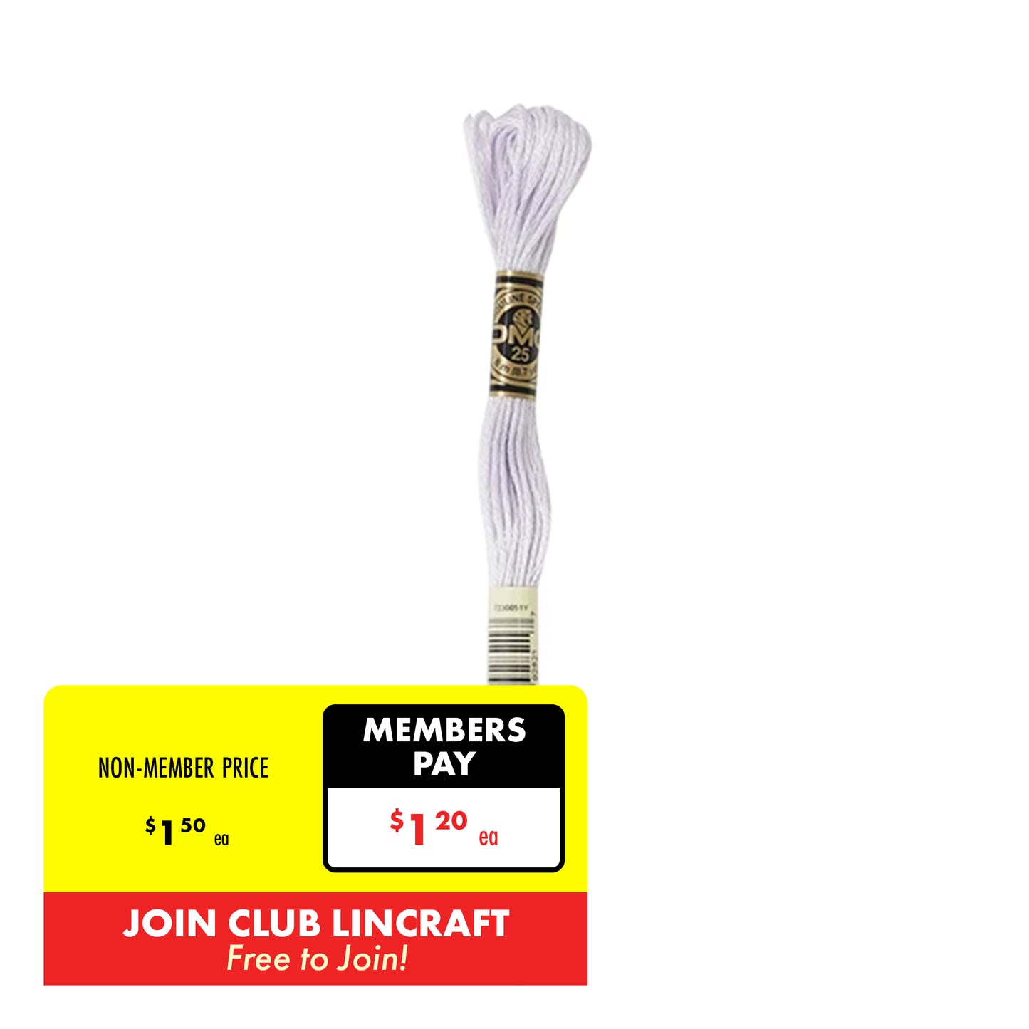 DMC Stranded Cotton Embroidery Thread 1-99