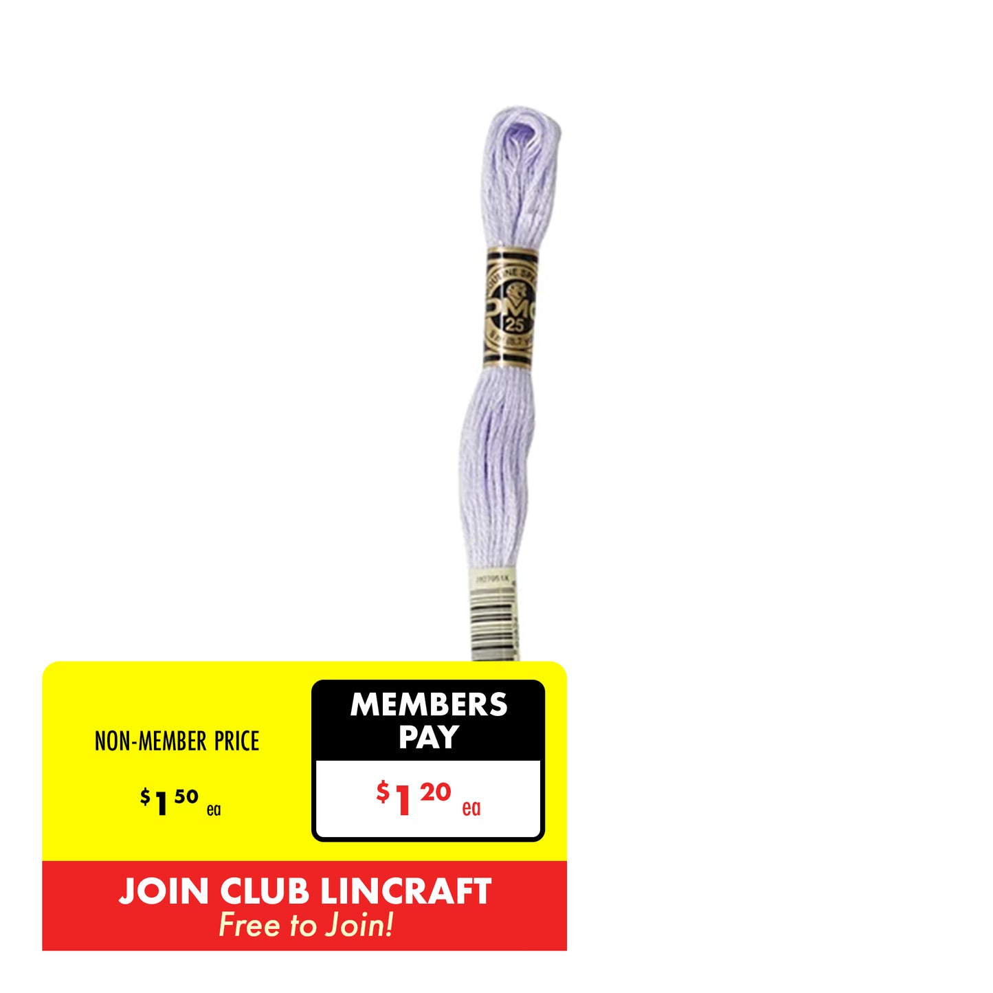 DMC Stranded Cotton Embroidery Thread 1-99