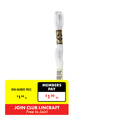 DMC Stranded Cotton Embroidery Thread 1-99