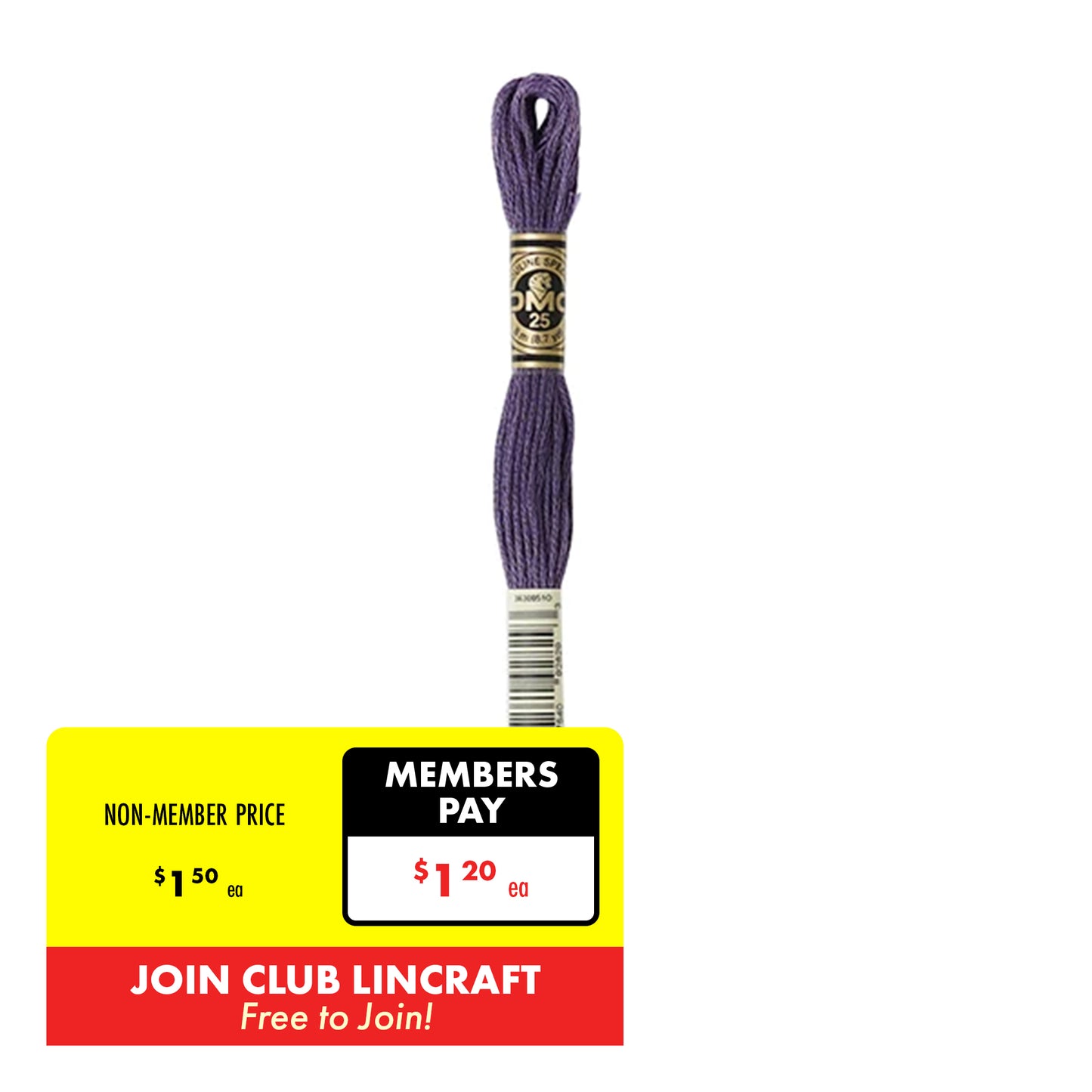 DMC Stranded Cotton Embroidery Thread 1-99