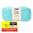 Makr DK Crochet & Knitting Yarn, Icey Blue- 100g Acrylic Yarn
