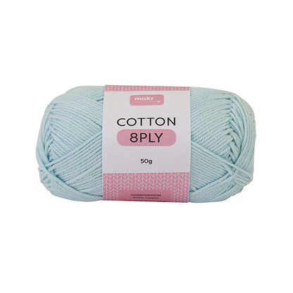 Makr Cotton Crochet & Knitting Yarn - 50g Cotton Yarn