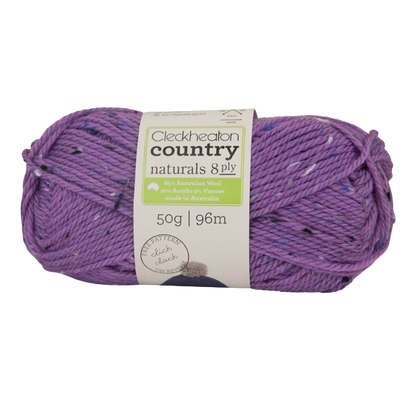 Cleckheaton Country Naturals 8ply Yarn, Wisteria - 50g