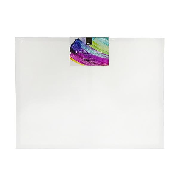 Makr 24x30in - Classic Slim Edge Canvas White