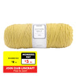 Makr Esther 8ply Crochet & Knitting Yarn, Lemon Drop- 200g Polyester Yarn