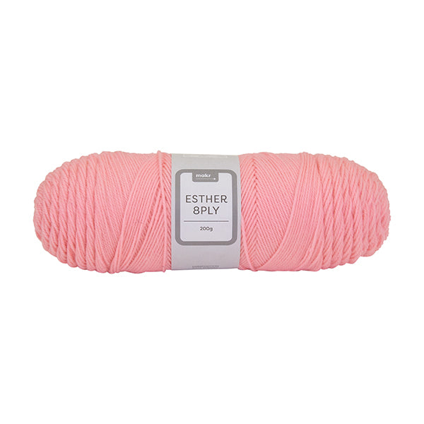 Makr Esther 8ply Crochet & Knitting Yarn, 200g Polyester Yarn