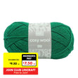 Makr Cosy Wool Crochet & Knitting Yarn 8ply, Bottle- 100g Wool Yarn