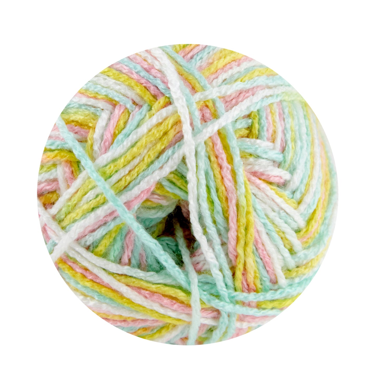 Makr Baby Soft Print Crochet & Knitting Yarn 8ply, 100g Acrylic Nylon Blend Yarn