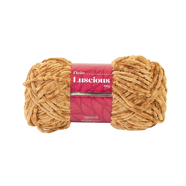 Ficio Luscious Crochet & Knitting Yarn, 100g Polyester Yarn
