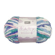 Makr Baby Blanket Yarn, Pink Blue Mix- 250g Polyester Yarn