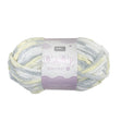 Makr Baby Blanket Yarn, Lemon Silver Mix- 250g Polyester Yarn