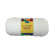 Makr Colourmate Yarn, White- 200g Acrylic Yarn
