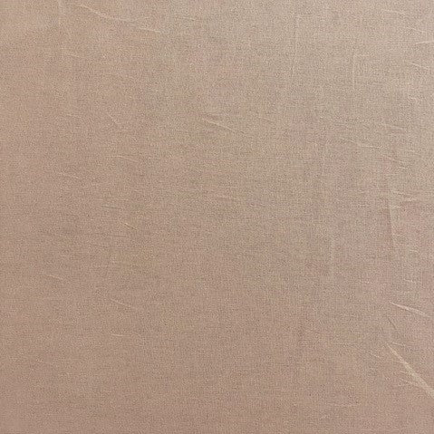 Homespun Plain Fabric, White- Width 112cm