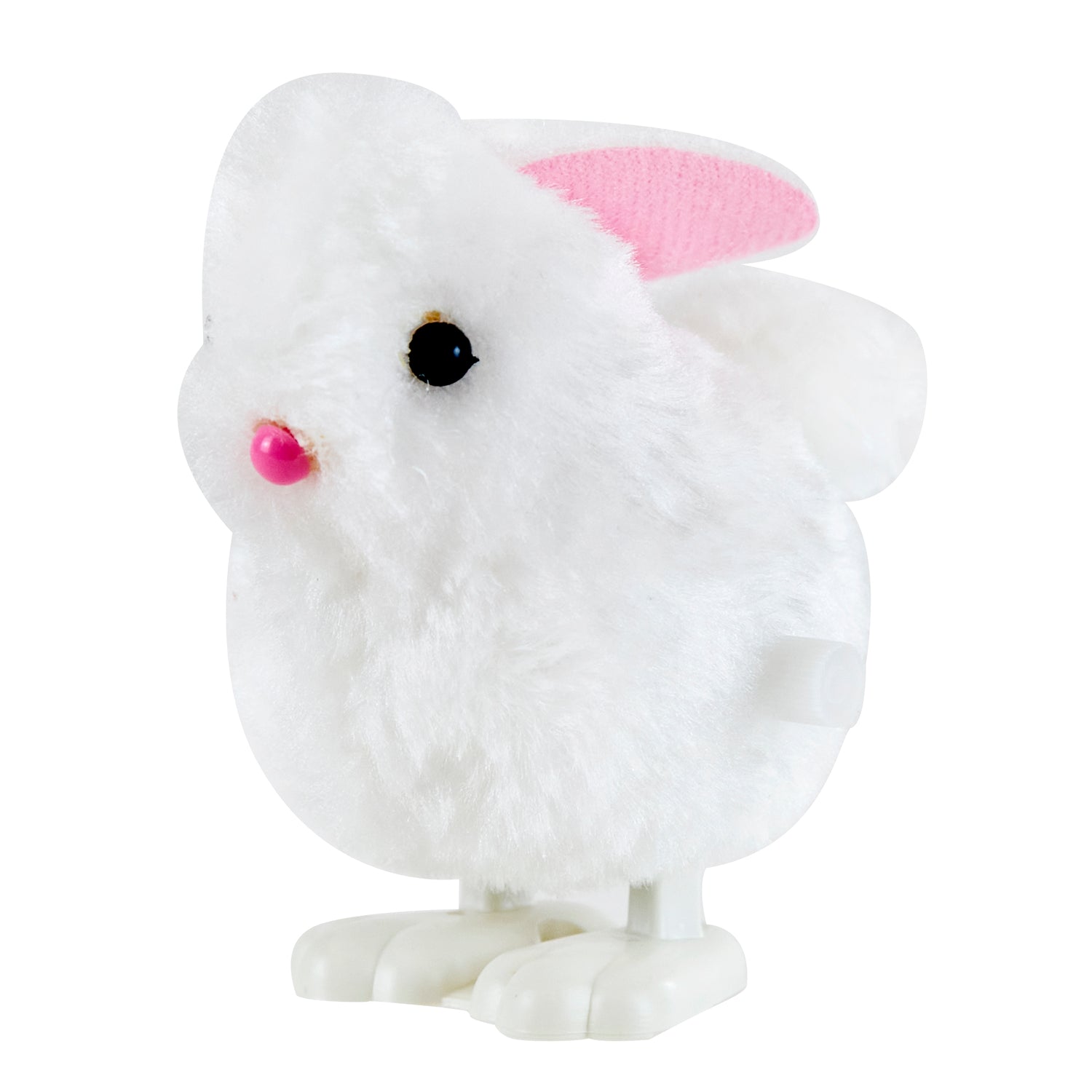 Wind-Up Hopping Plush Bunny