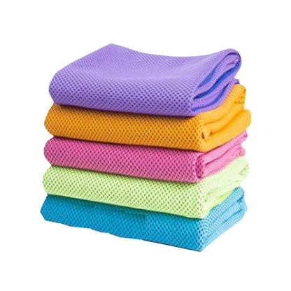 Gym Cooling Towels, Assorted Colours- 100x30cm