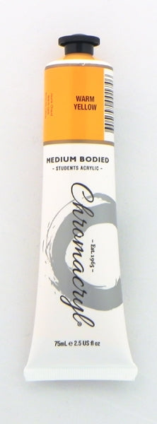 Chromacryl Student's Acrylic Paint,  75ml