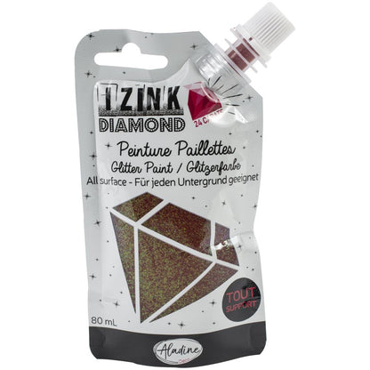 Izink Diamond 24 Carats Glitter Paint, 80ml