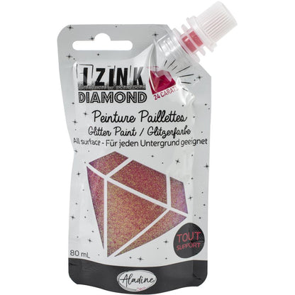 Izink Diamond 24 Carats Glitter Paint, 80ml