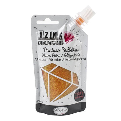 Izink Diamond 24 Carats Glitter Paint, 80ml