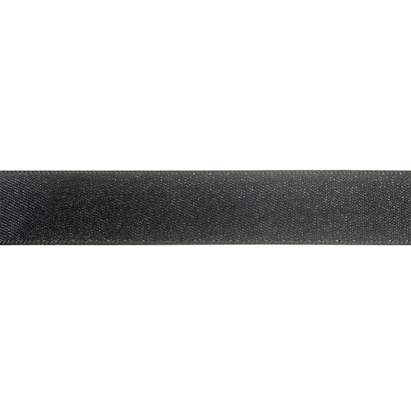 Makr Ribbon, Silver Metallic Black Ribbon- 16mmx4.5m