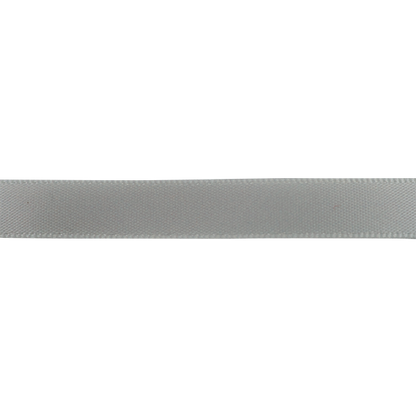Makr Ribbon, Single Faced Grey Satin- 9mmx9.1m