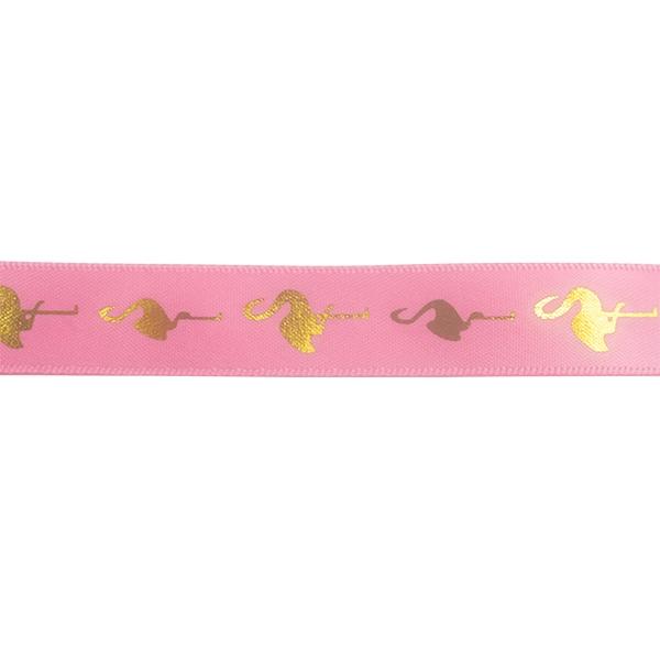 Makr Ribbon, Gold Flamingo Pink- 16mmx4.5m