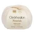 Cleckheaton Nourish Yarn, Cream- 50g Cotton Yarn