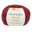 Cleckheaton Nourish Yarn, Crimson- 50g Cotton Yarn