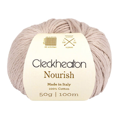 Cleckheaton Nourish Yarn, Porcelain- 50g Cotton Yarn