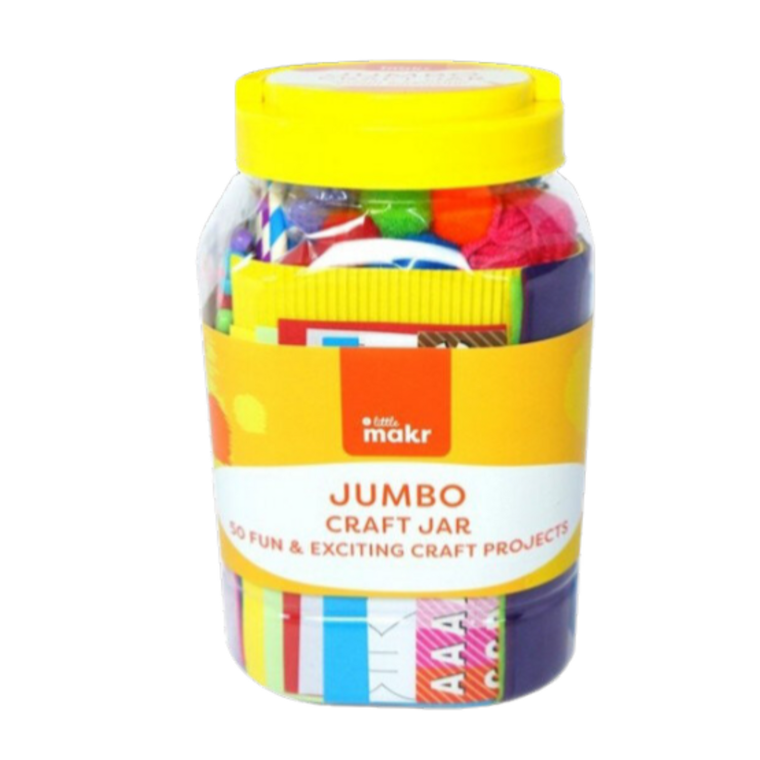 Little Makr Jumbo Craft Jar - 155pce