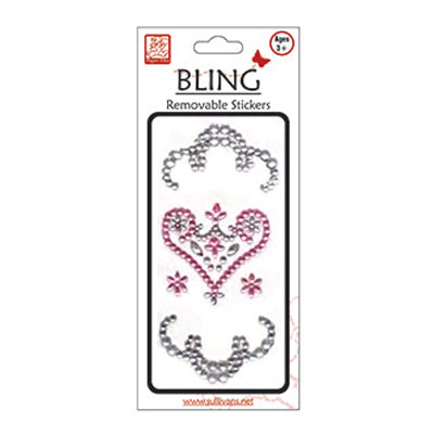 Sullivans Acrylic Sticker Bling, Heart