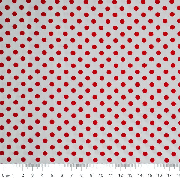 Spots Cotton Fabric, Width 112cm