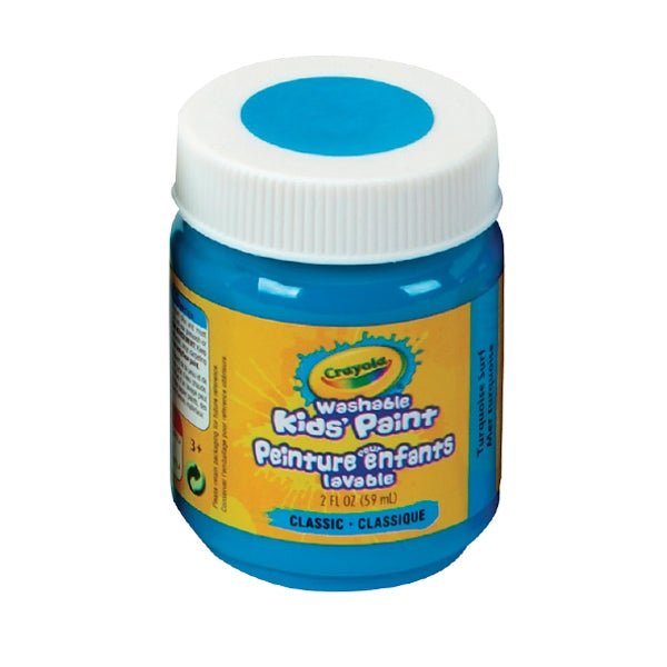 Crayola Washable Kids Paint, Turquoise Surf- 59ml